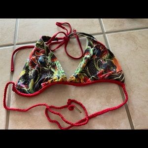 Christian Audigier bikini top only!
